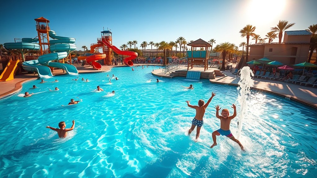 splash into water park fun