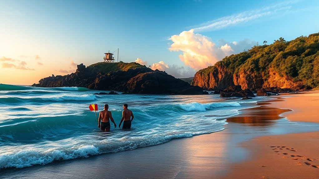 stay alert swim safely