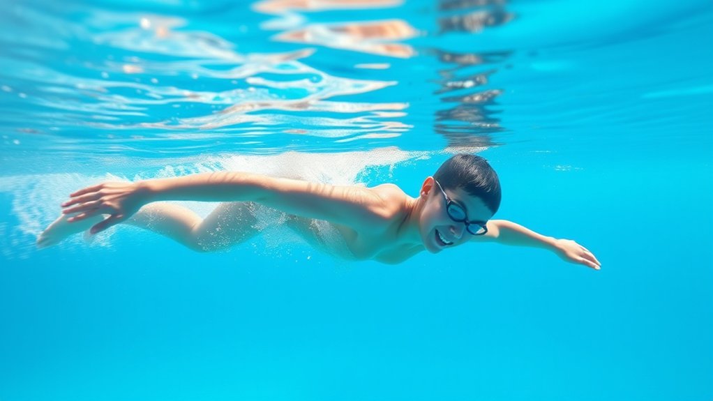 streamline body position technique