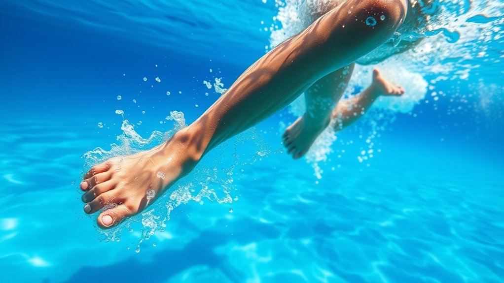 streamlined powerful kicking technique