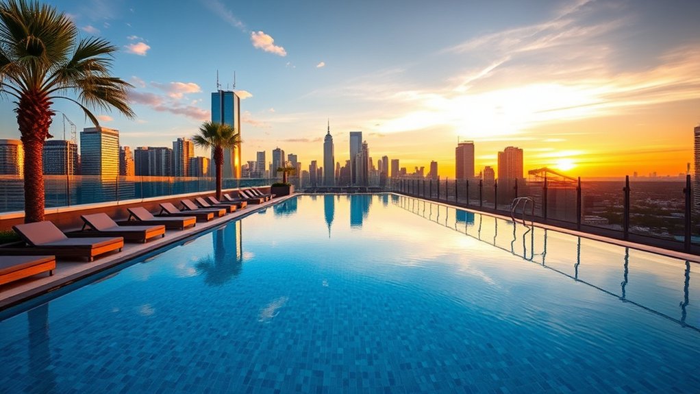 stunning rooftop pools austin