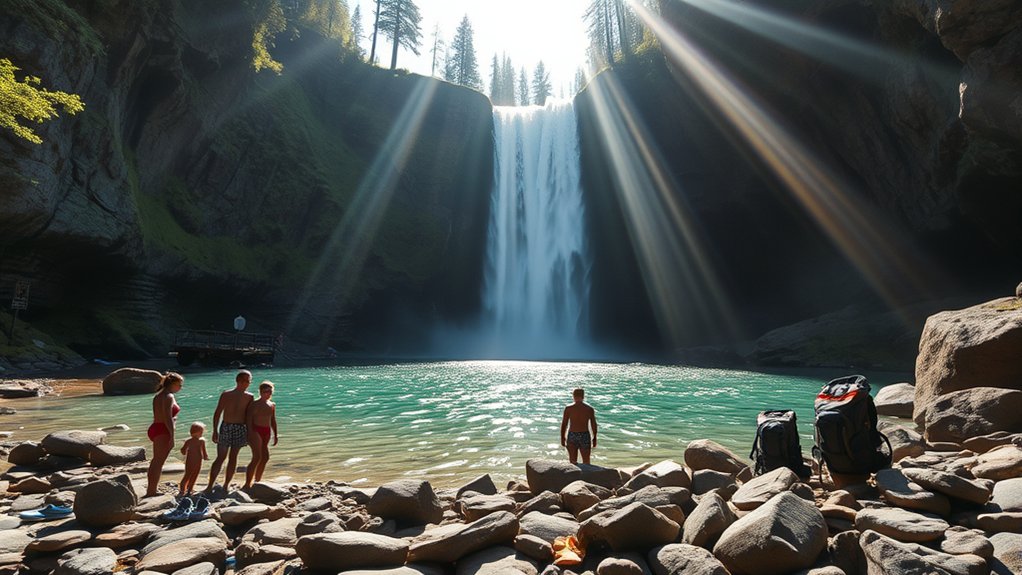 swim at lake britton