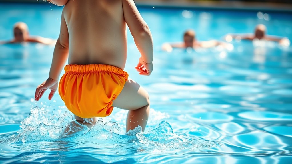 swim diapers enhance pool hygiene