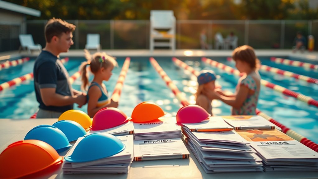 swim lessons registration costs