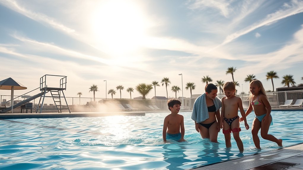 swim smart in cool weather