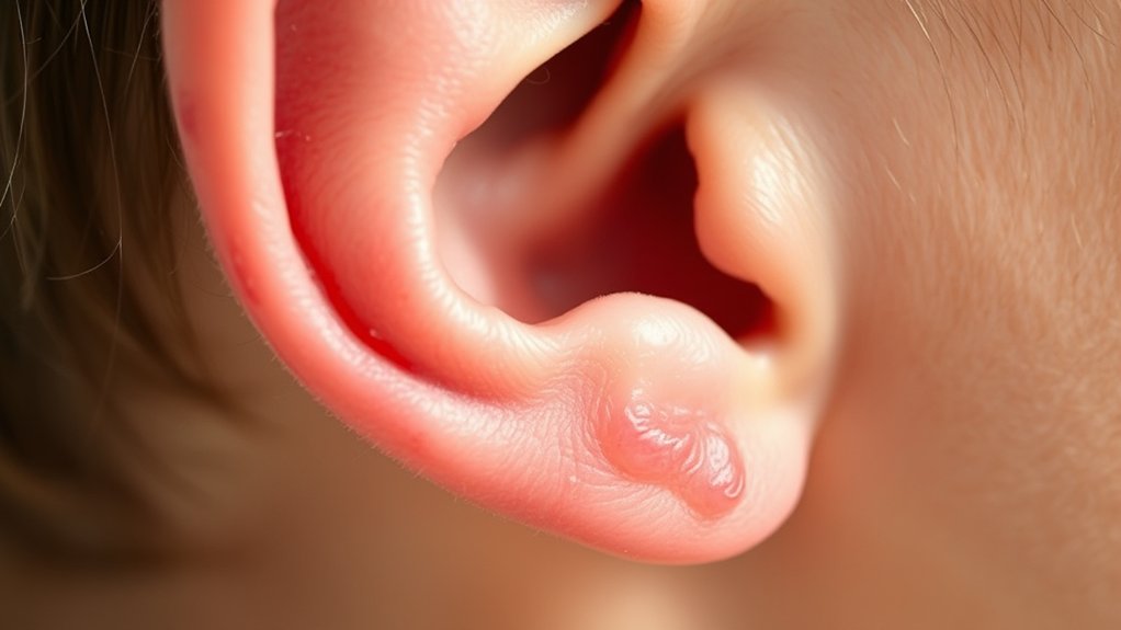 swimmer s ear symptom progression