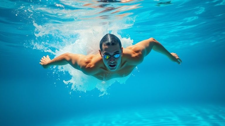 swimming as competitive activity