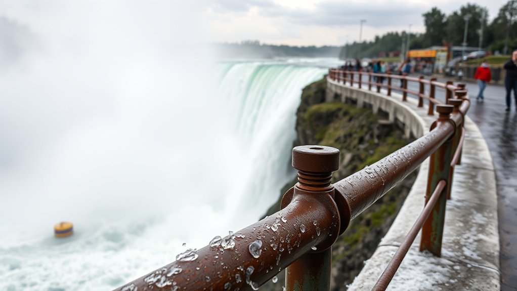 swimming at niagara falls prohibited