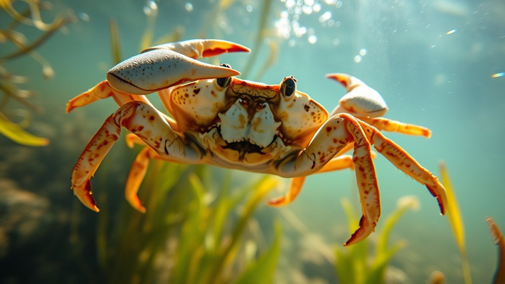 swimming legs enhance survival