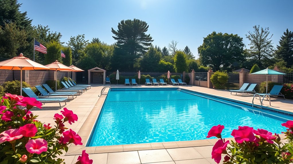 swimming pool seasonal openings