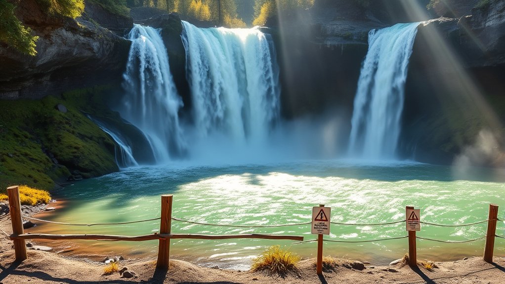 swimming prohibited for safety