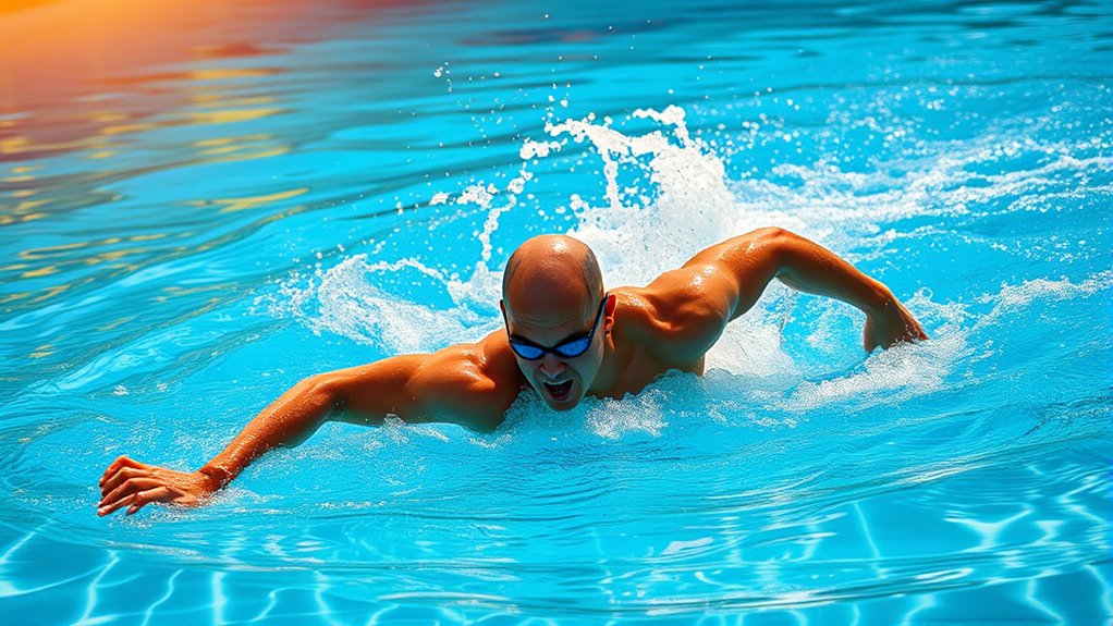 swimming provides full body workout