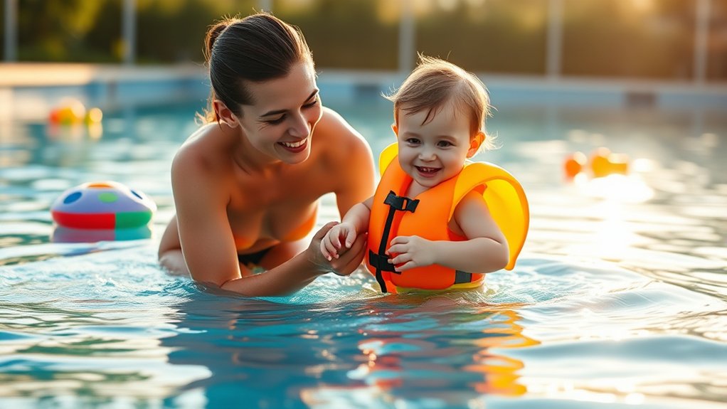 teach your child swimming