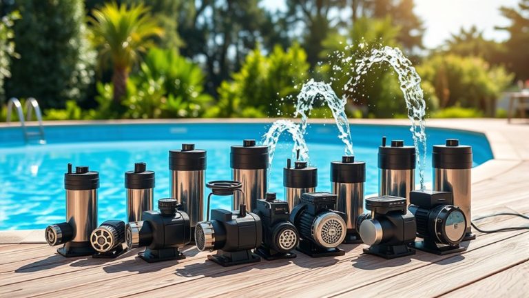 top above ground pool pumps