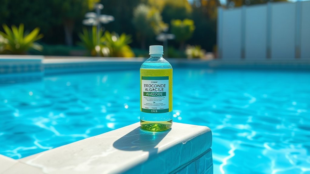 top inground pool algaecides