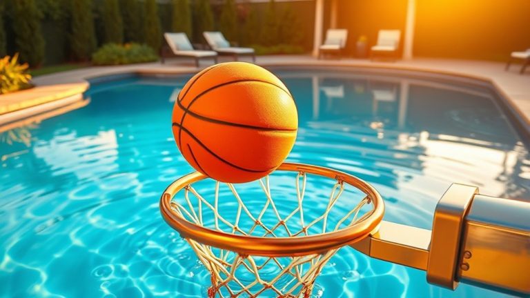 top pool basketball hoops