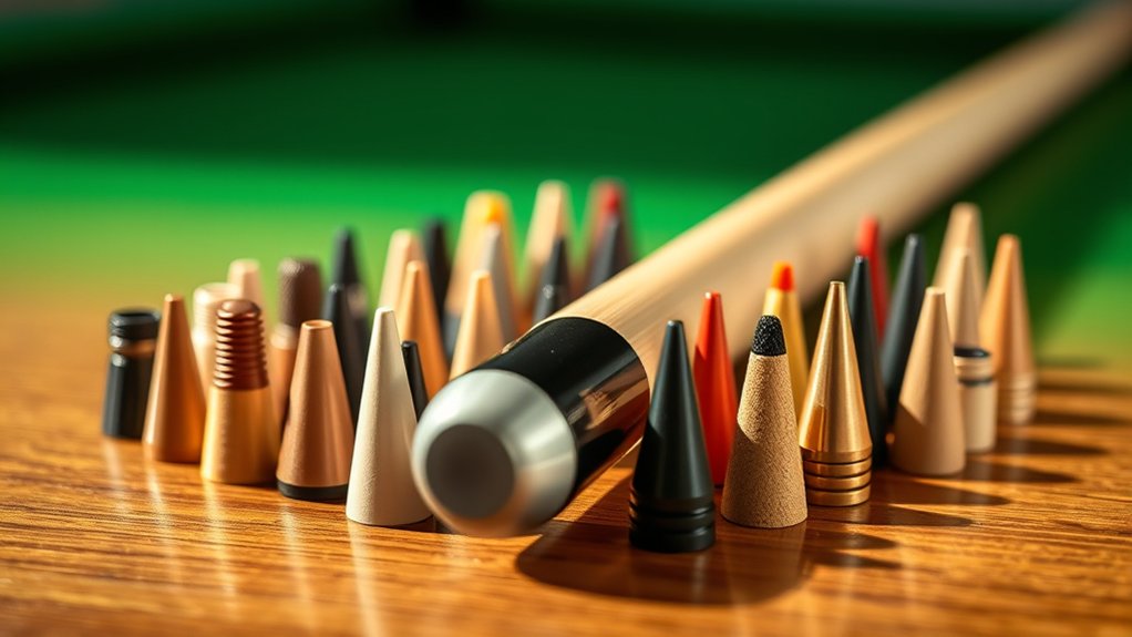 top pool cue tips