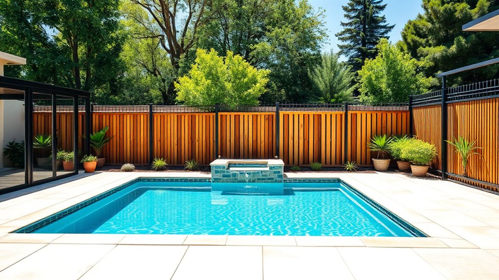 top pool fence options