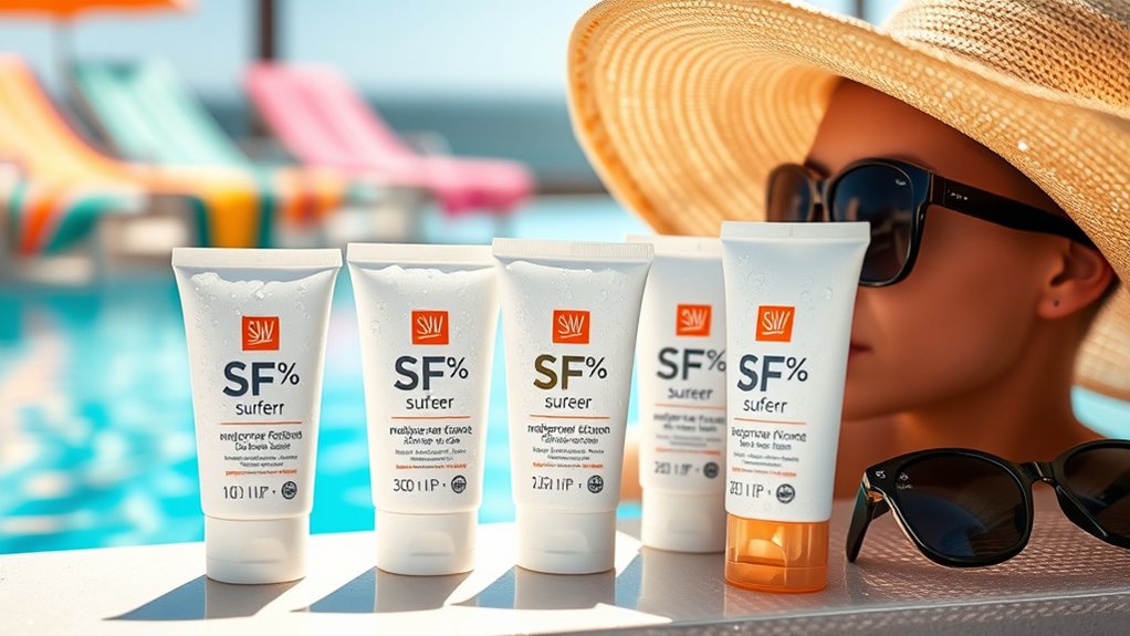 water resistant broad spectrum protection