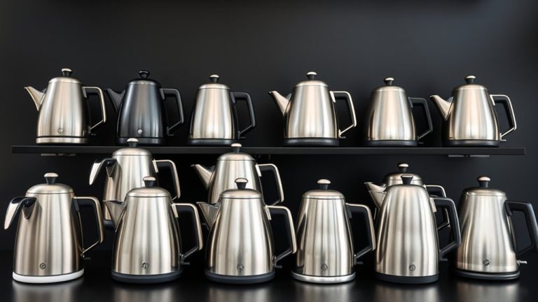 all metal glass electric kettles