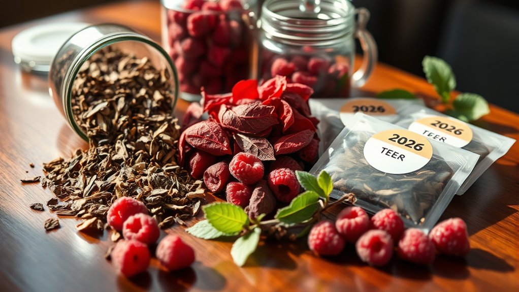 choose quality raspberry tea
