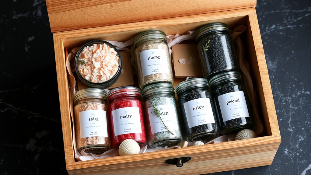 gourmet salt gift selection