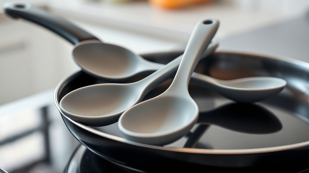 nonstick safe cooking spoons