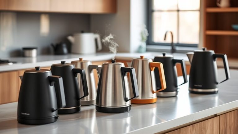 quiet boiling kettle options