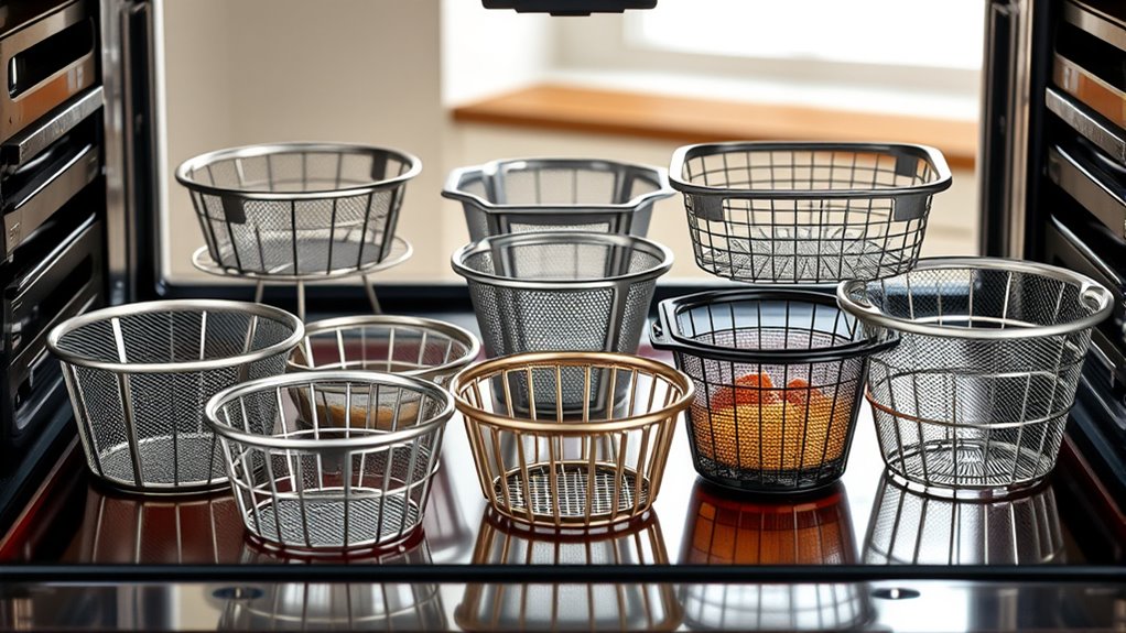 top air fryer baskets