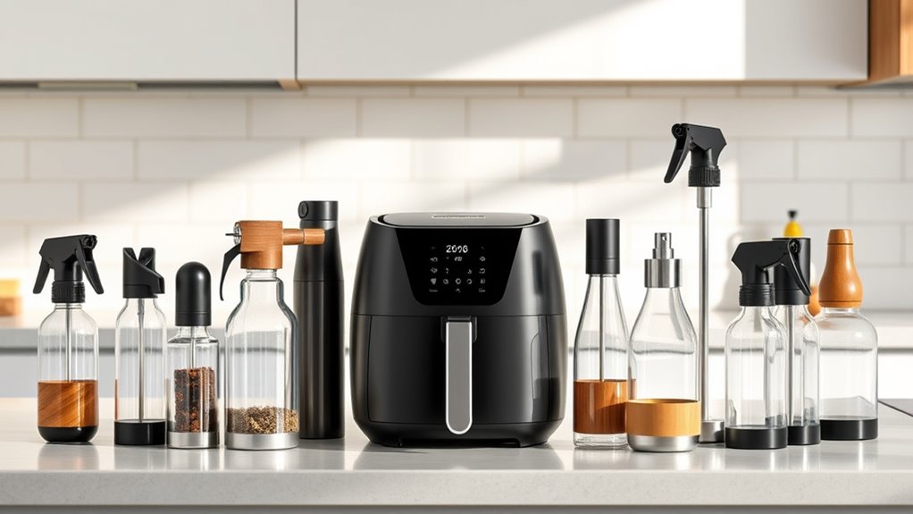 top air fryer oil misters