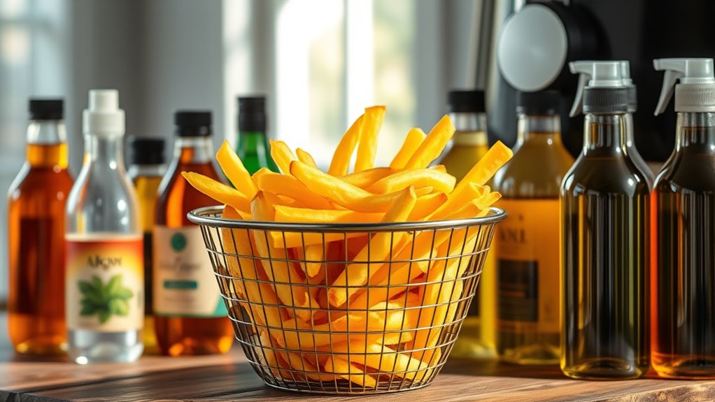 top air fryer spray oils