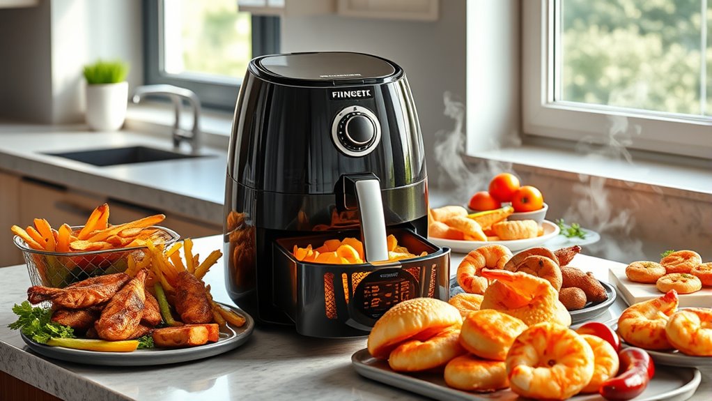 top air fryer uses