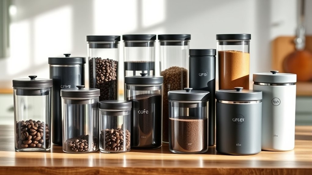 top airtight coffee containers