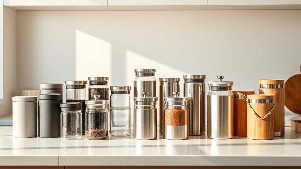 top airtight coffee storage