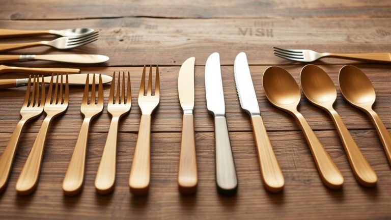 top bamboo flatware sets