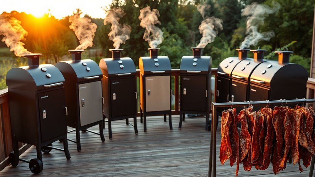 top beef jerky smokers