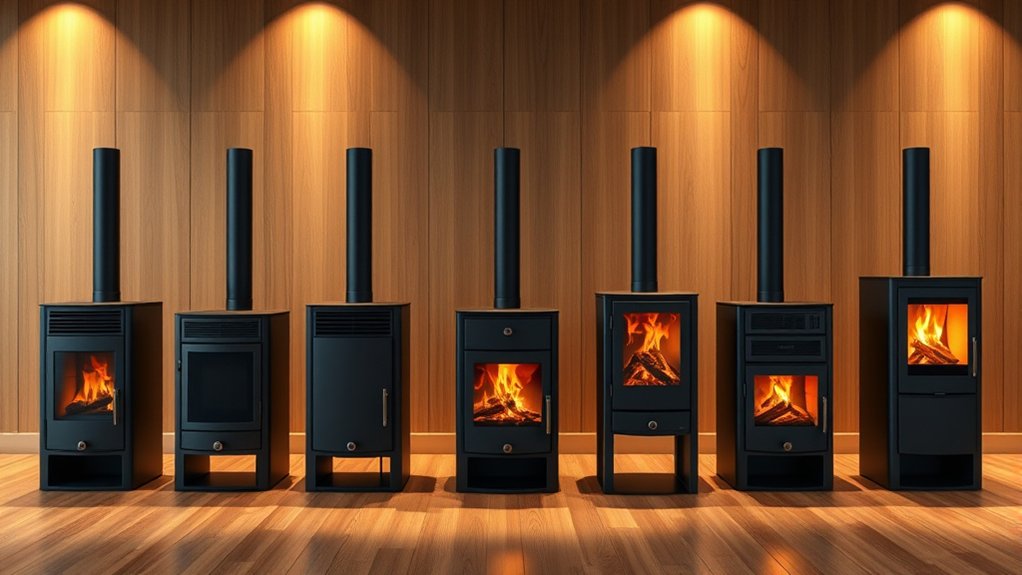 top box wood stoves