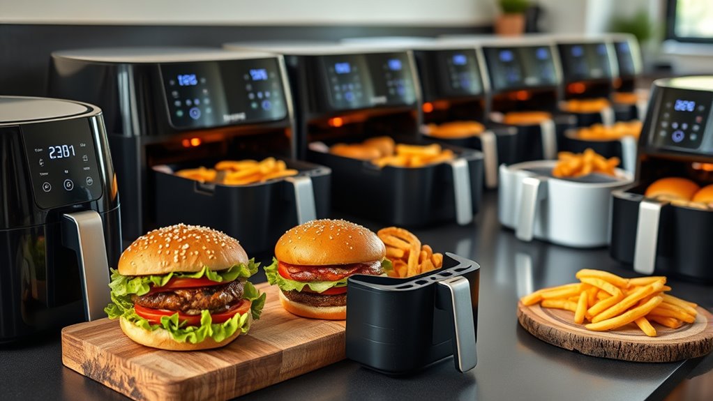 top burgers air fryers