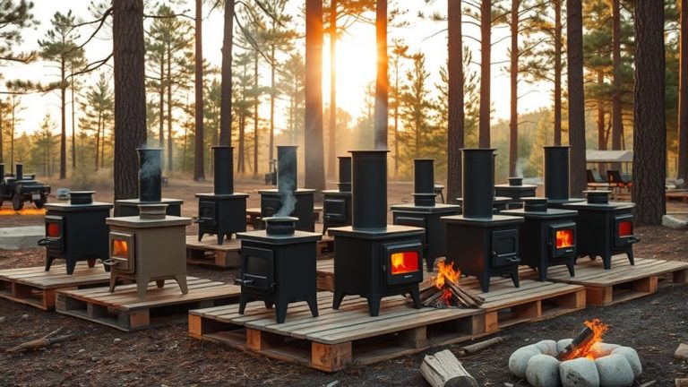 top camper wood stoves