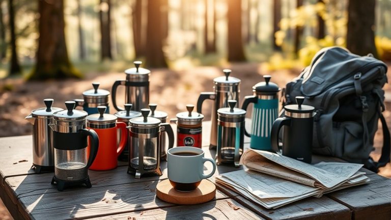 top camping coffee presses