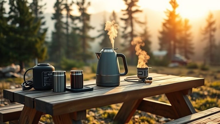 top camping electric kettles