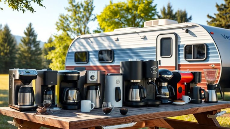 top camping trailer coffee makers