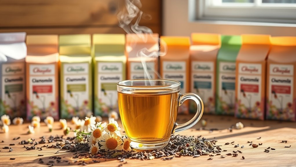 top chamomile tea brands