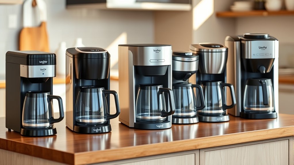top coffee makers with removable tanks