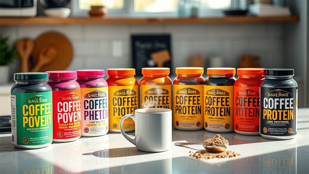 top coffee protein brands