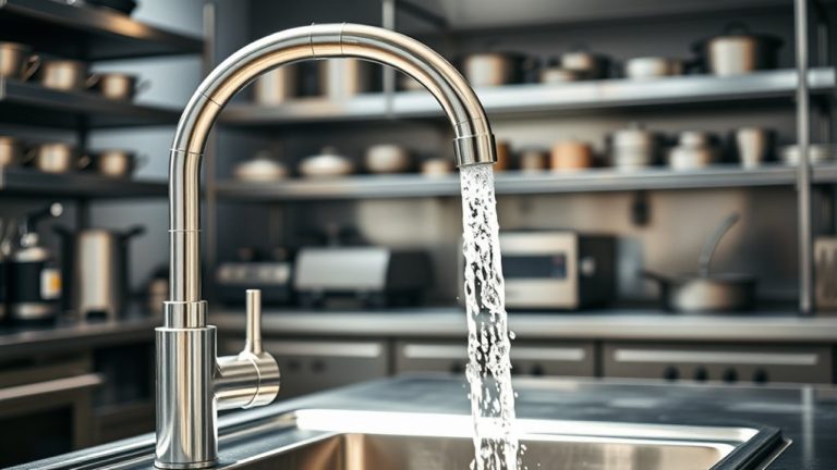 top commercial kitchen faucets