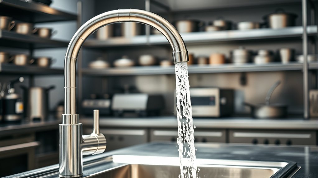 top commercial kitchen faucets