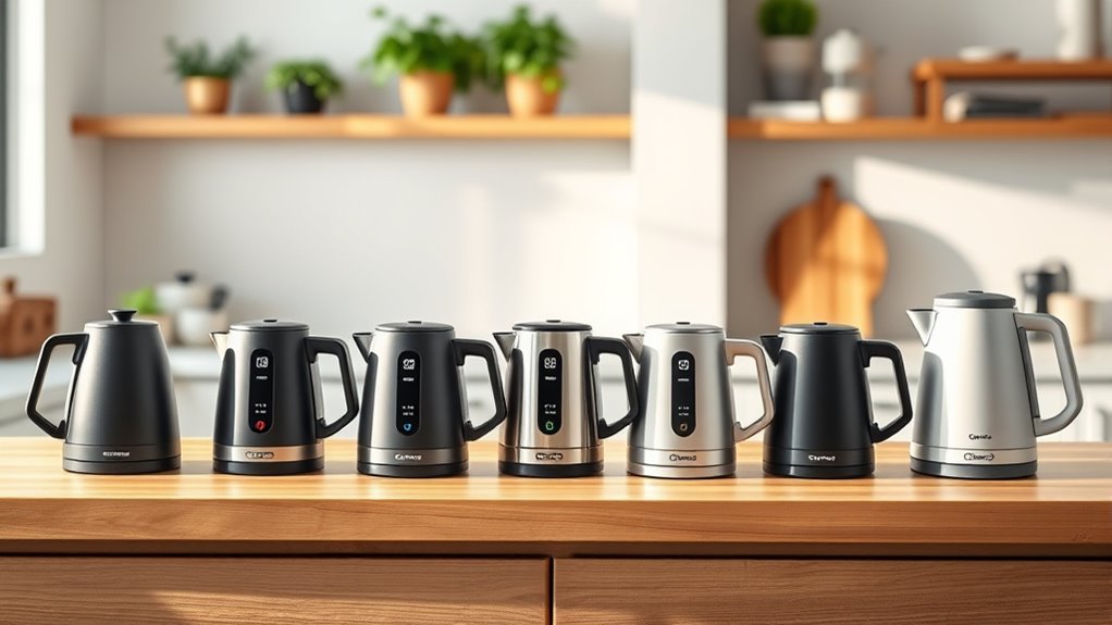 top compact electric kettles