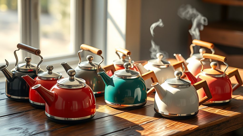 top compact tea kettles