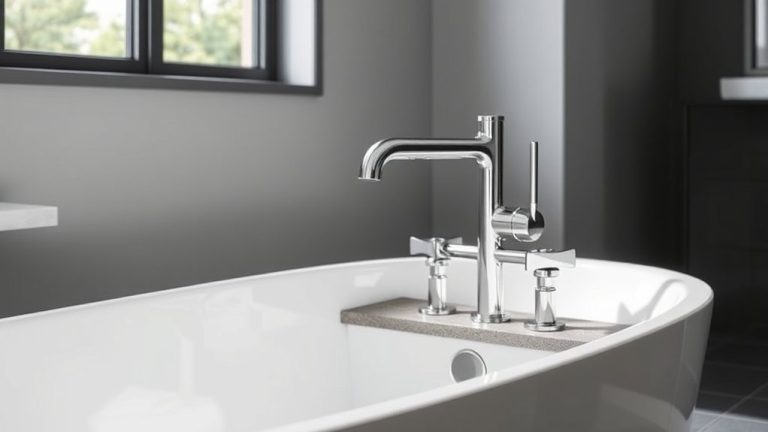 top deck mount tub faucets
